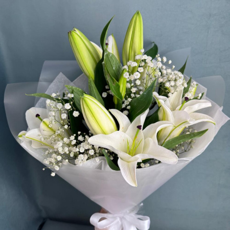 Букет_Ароматный комплимент из лилий
